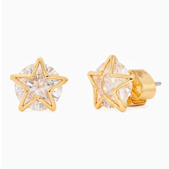 KATE SPADE • Something Sparkly Star Earrings - Picture 1 of 3